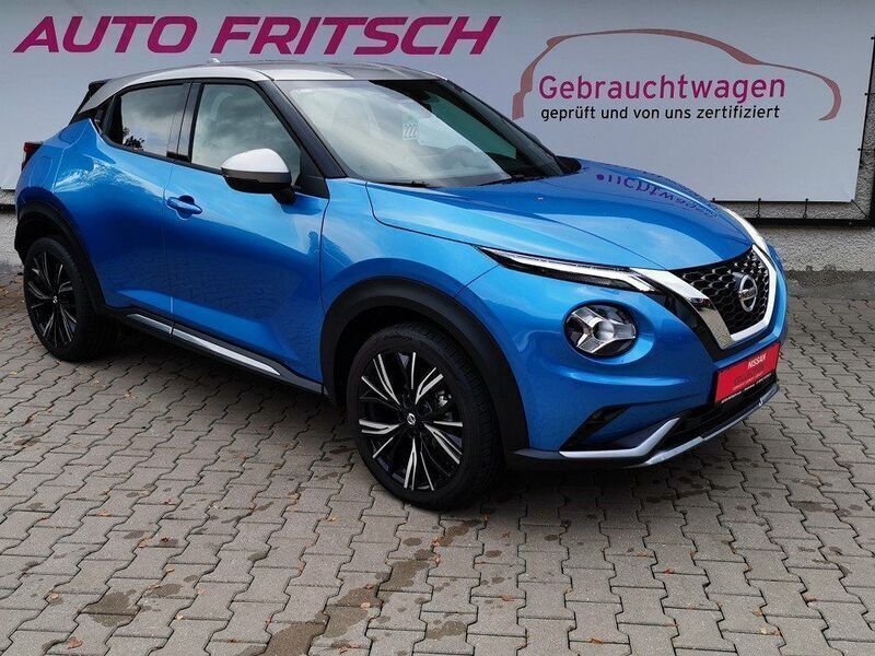 Blau Gebraucht 2020 Nissan Juke SUV | 15.890 € (Guter Preis) - Bild 1/4