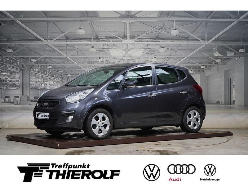 Grau Gebraucht 2014 Kia Venga Kleinwagen | 4.450 € (Superpreis) - Bild 1/4