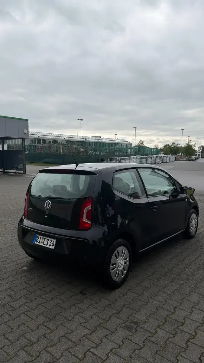 Gebraucht VW up! 60 PS (44 kW) 2013 Schwarz Kleinwagen