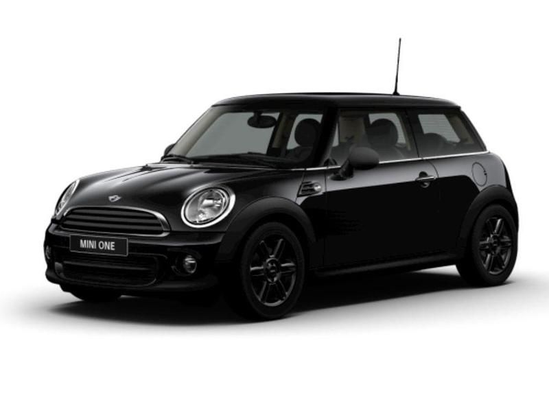 Gebraucht Mini ONE 75 PS (55 kW) 2012 Schwarz Kleinwagen