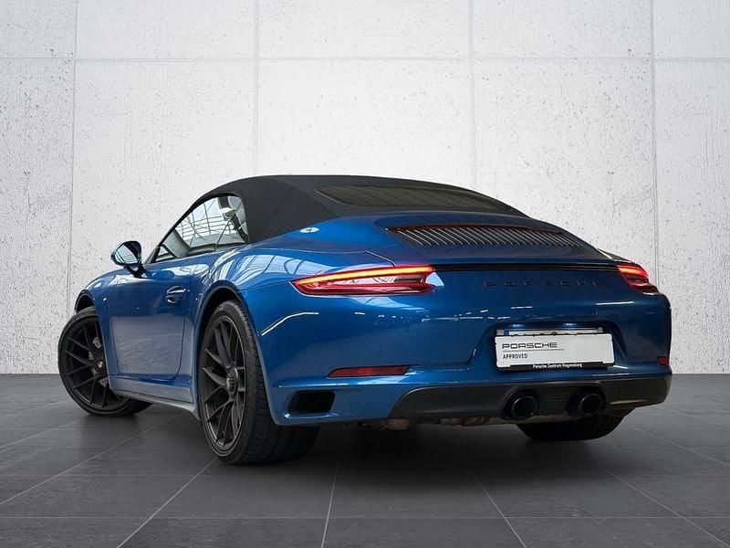 Gebraucht Porsche 911 Carrera Cabriolet 450 PS (330 kW) 2017 Saphirblaumetallic Cabrio