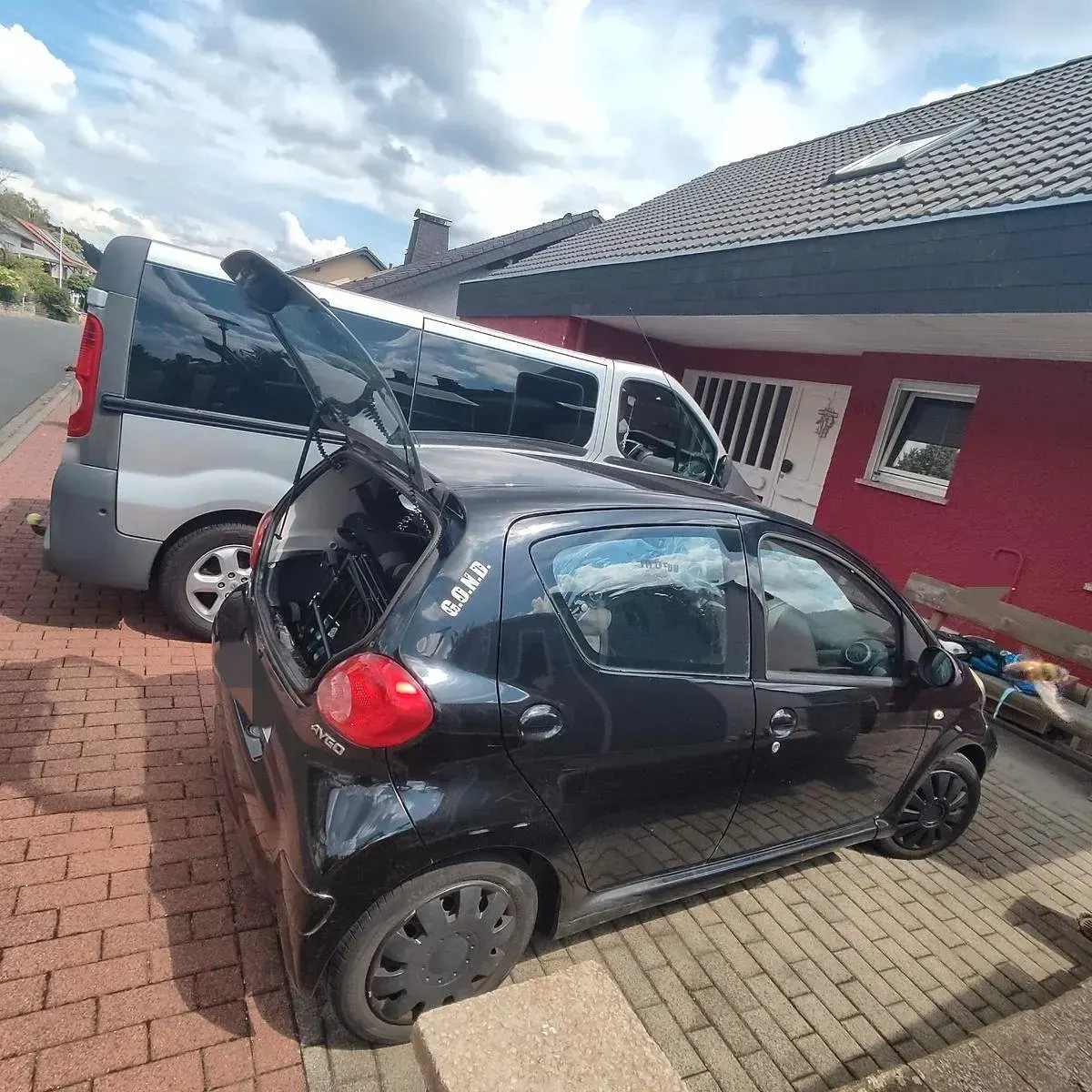 Gebraucht Toyota Aygo Cool 68 PS (50 kW) 2007 Schwarz Kleinwagen