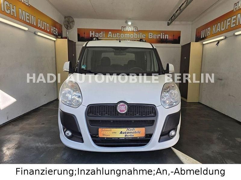 Gebraucht Fiat Doblò Dynamic 95 PS (69 kW) 2010 Weiß Van / Kleinbus
