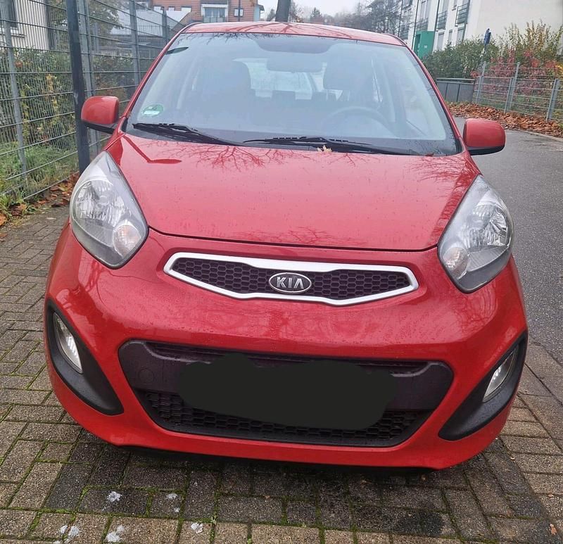 Gebraucht Kia Picanto 69 PS (50 kW) 2011 Rot Kleinwagen