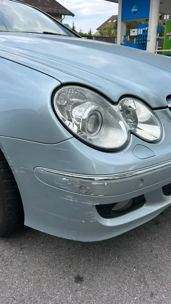 Gebraucht Mercedes CLK200 163 PS (119 kW) 2007 Grau Coupé