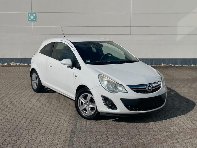 Weiß Gebraucht 2011 Opel Corsa Kleinwagen | 2.490 € (Guter Preis) - Bild 1/4