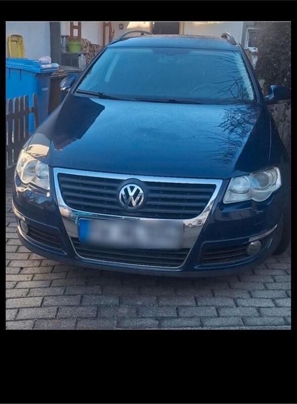 Blau Gebraucht 2008 VW Passat Comfortline Kombi | 1.100 € (Superpreis) - Bild 1/4