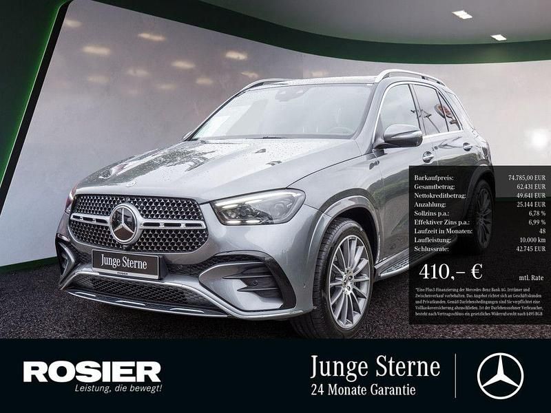 Grau Gebraucht 2024 Mercedes GLE350 Premium SUV | 74.785 € (Etwas zu teuer) - Bild 1/4