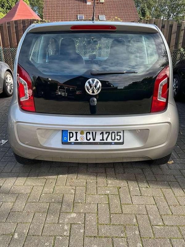Silber Gebraucht 2014 VW up! move up! Kleinwagen | 5.750 € (Fairer Preis) - Bild 1/4