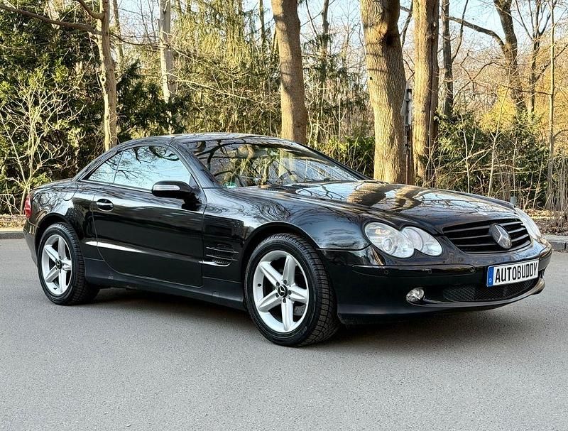 Gebraucht Mercedes SL350 245 PS (180 kW) 2004 Obsidianschwarz Cabrio