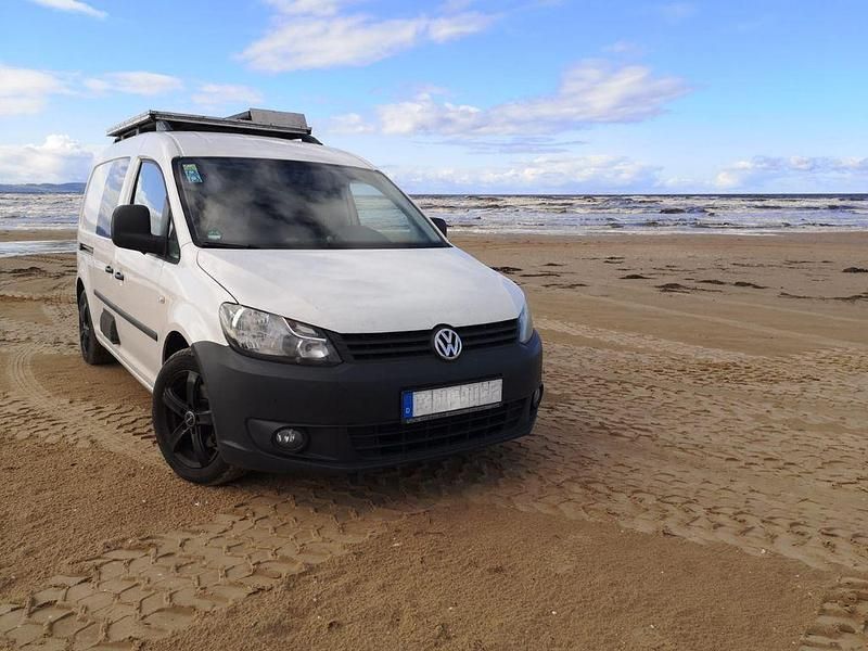 Gebraucht VW Caddy 109 PS (80 kW) 2011 Weiß Van / Kleinbus