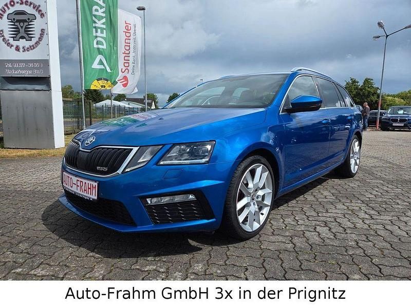 Blau Gebraucht 2020 Skoda Octavia RS Kombi | 23.990 € (Etwas zu teuer) - Bild 1/4