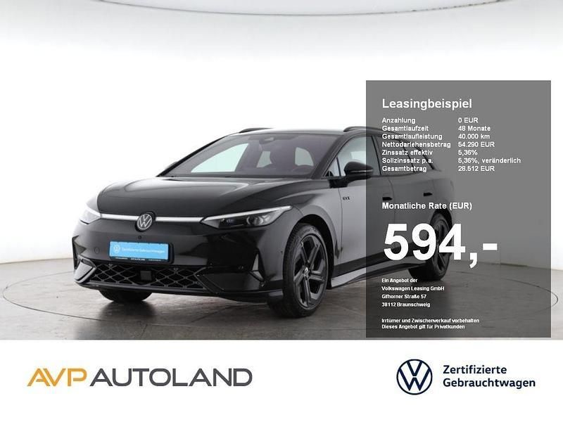Schwarz Gebraucht 2024 VW ID.7 GTX Limousine | 54.190 € - Bild 1/2