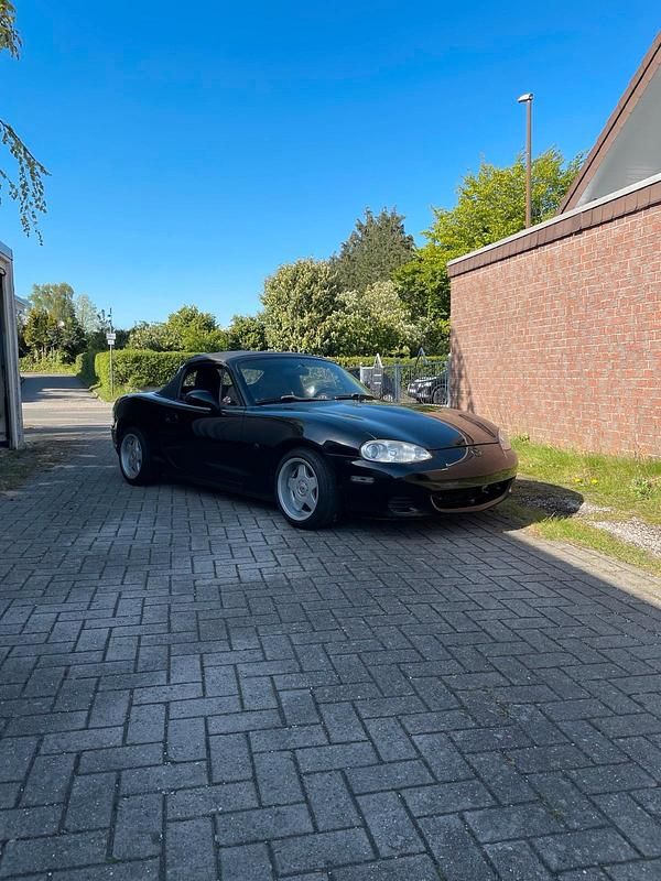 Usata Mazda MX5 110 CV (80 kW) 2002 Nero Cabrio