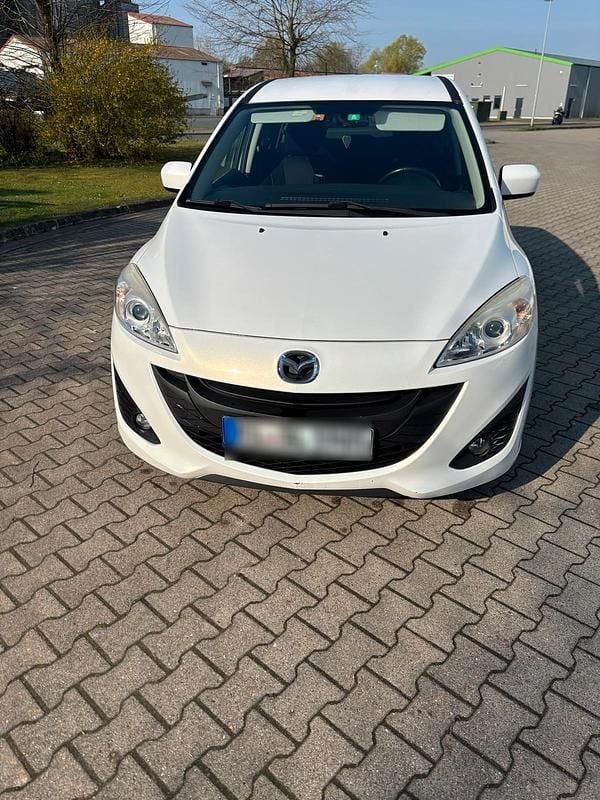 Gebraucht Mazda 5 150 PS (110 kW) 2012 Weiß Van / Kleinbus