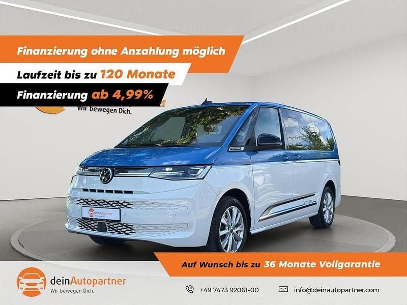 Blau weiß Gebraucht 2023 VW T7 Style Van | 48.900 € (Guter Preis) - Bild 1/4