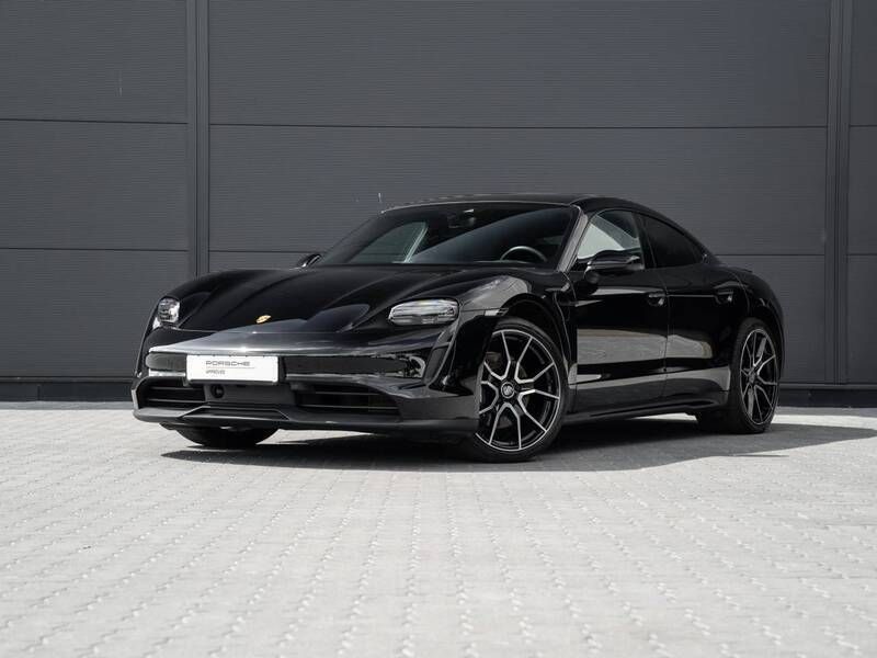 Schwarz Gebraucht 2023 Porsche Taycan Limousine | 69.800 € (Superpreis) - Bild 1/4