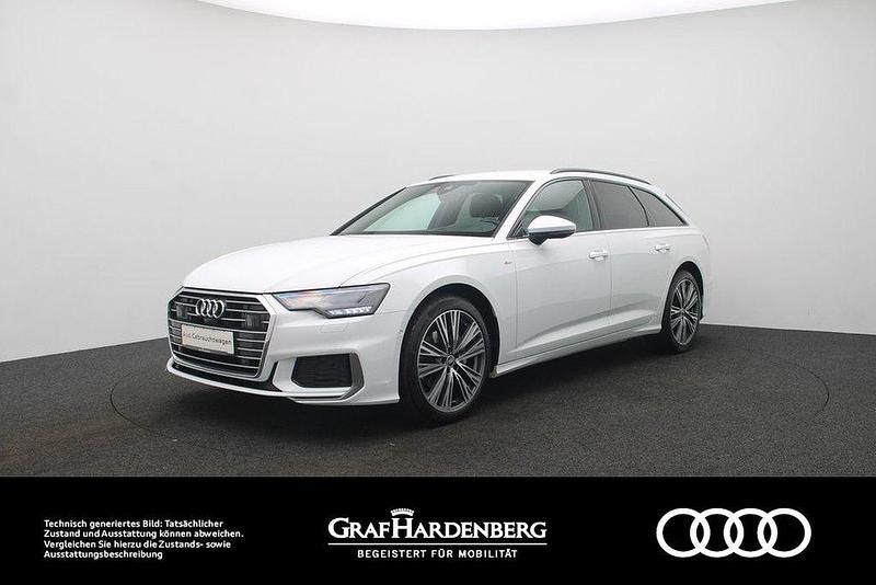 Weiß Gebraucht 2021 Audi A6 S-Line Kombi | 30.880 € (Guter Preis) - Bild 1/4