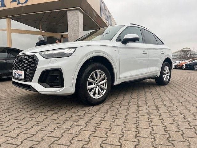 Weiß Gebraucht 2023 Audi Q5 Sportback S-Line SUV | 40.840 € (Superpreis) - Bild 1/4
