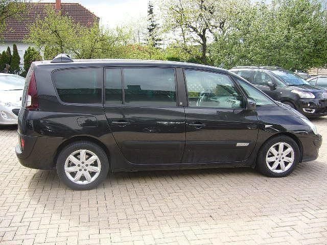 Gebraucht Renault Grand Espace 173 PS (127 kW) 2010 Schwarz Van / Kleinbus