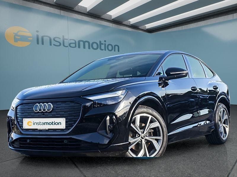 Schwarz Gebraucht 2022 Audi Q4 Sportback e-tron SUV | 27.299 € (Fairer Preis) - Bild 1/4
