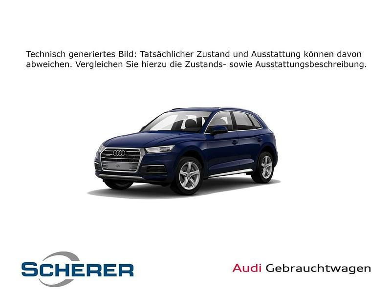 Navarrablau metallic Gebraucht 2017 Audi Q5 Sport SUV | 39.999 € - Bild 1/4