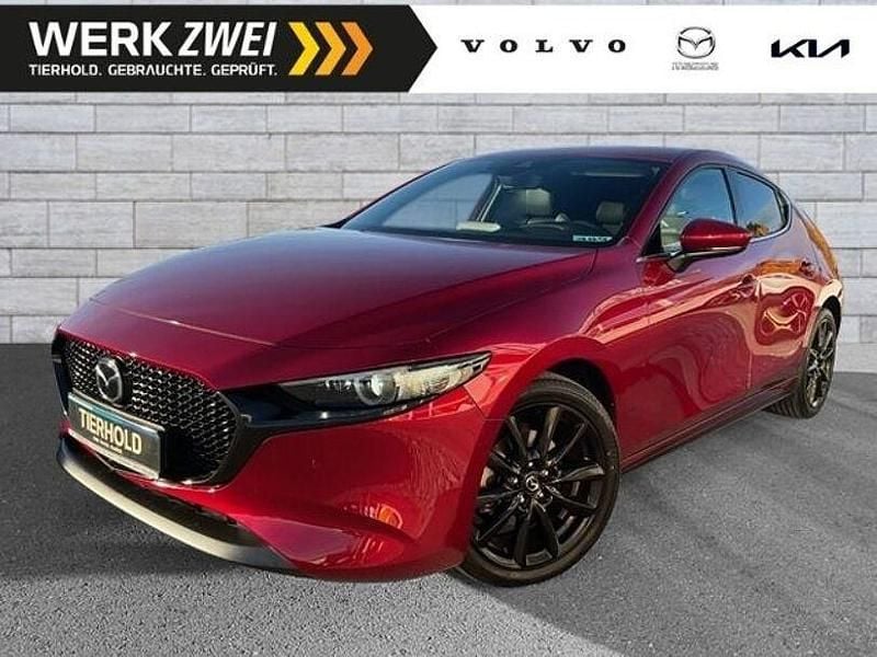 Soul red crystal Gebraucht 2023 Mazda 3 Selection Limousine | 25.900 € (Guter Preis) - Bild 1/4