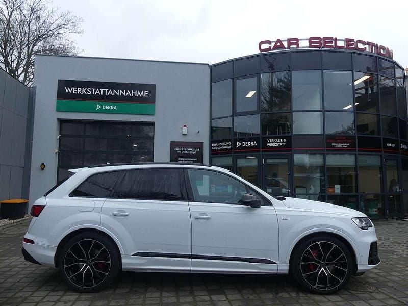 Gebraucht Audi Q7 S-line plus 286 PS (210 kW) 2022 Gletscherweiß metallic (metallic) SUV