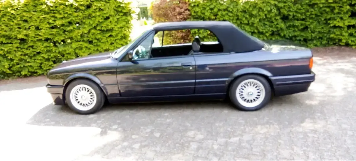 Gebraucht BMW 325 Cabriolet Shadowline 170 PS (125 kW) 1990 Blau Cabrio