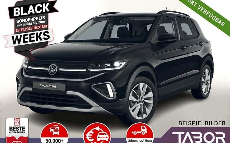 Schwarz Neu 2025 VW T-Cross IQ Drive SUV | 27.288 € (Superpreis) - Bild 1/4