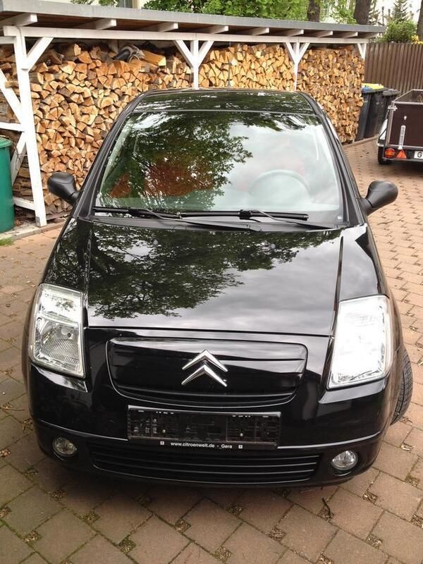 Gebraucht Citroën C2 Comfort 60 PS (44 kW) 2006 Schwarz Kleinwagen