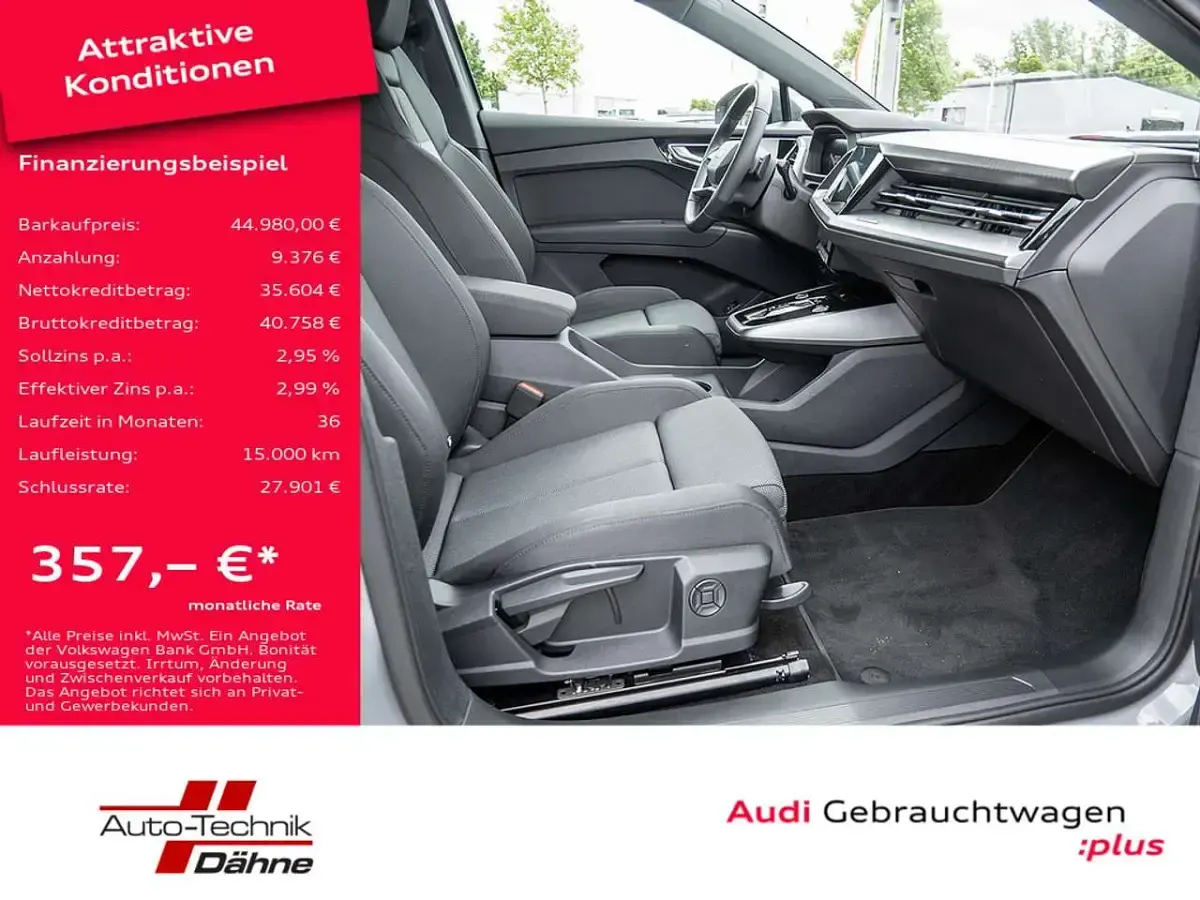 Gebraucht Audi Q4 e-tron Sport 210 kW (286 PS) 2025 Kieselgrau SUV