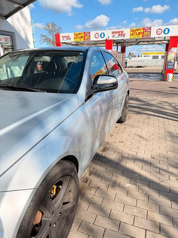 Gebraucht Mercedes C180 156 PS (114 kW) 2007 Silber Limousine