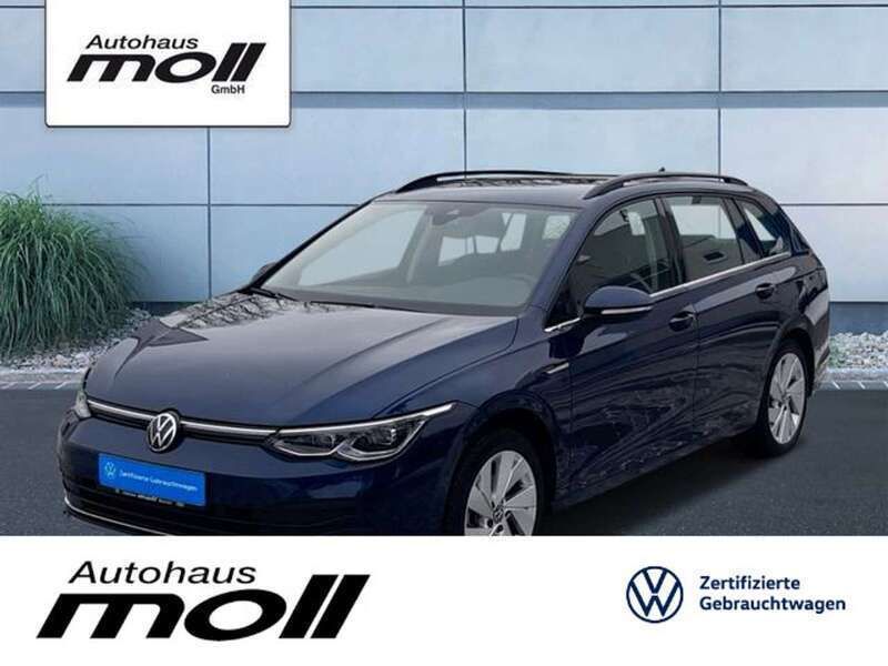 Blau Gebraucht 2022 VW Golf VIII Style Kombi | 28.490 € (Fairer Preis) - Bild 1/3