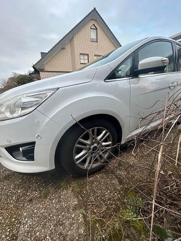 Gebraucht Ford C-MAX SYNC Edition 125 PS (91 kW) 2014 Weiß Van / Kleinbus