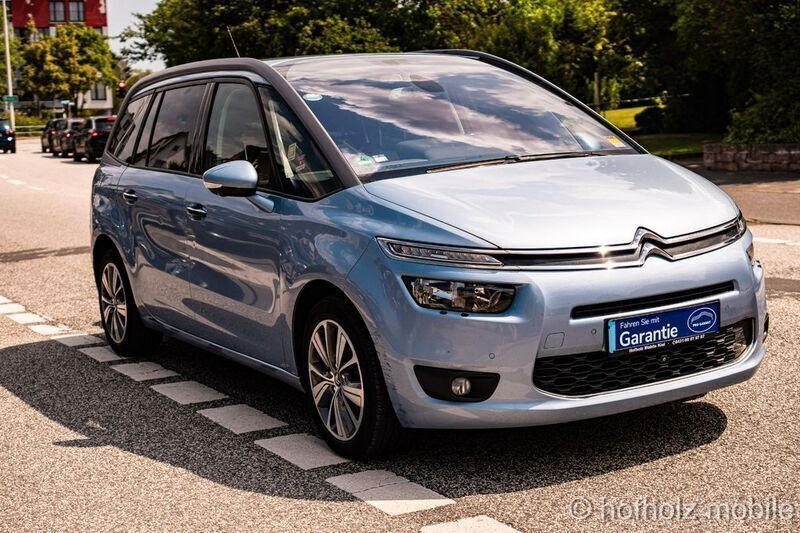 Blau Gebraucht 2014 Citroën Grand C4 Picasso Intensive Van / Kleinbus | 5.980 € (Fairer Preis) - Bild 1/4