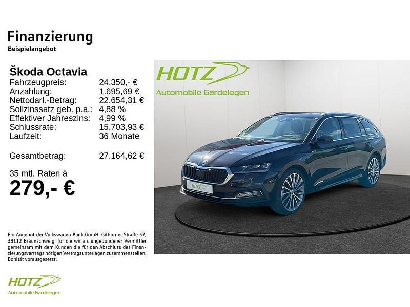Gebraucht Skoda Octavia Style 204 PS (150 kW) 2023 Schwarzmagic perleffekt Kombi