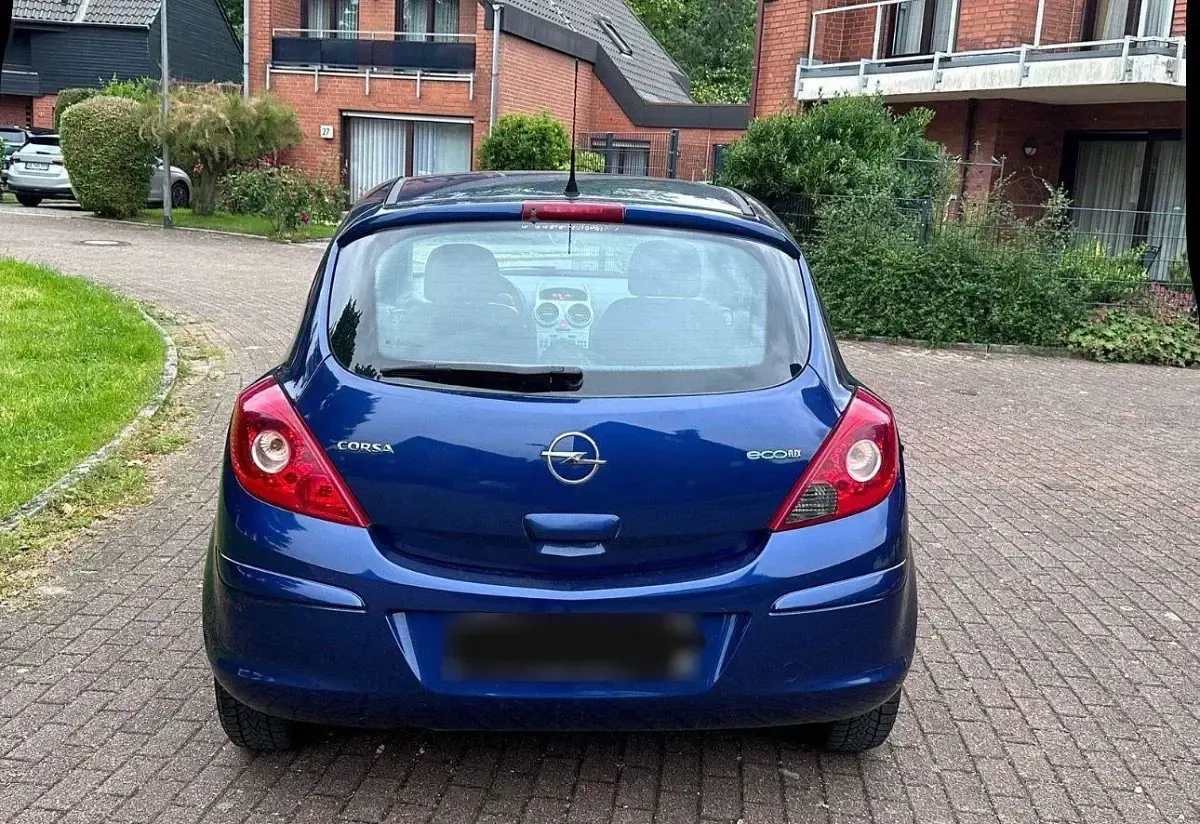 Gebraucht Opel Corsa 75 PS (55 kW) 2009 Blau Kleinwagen