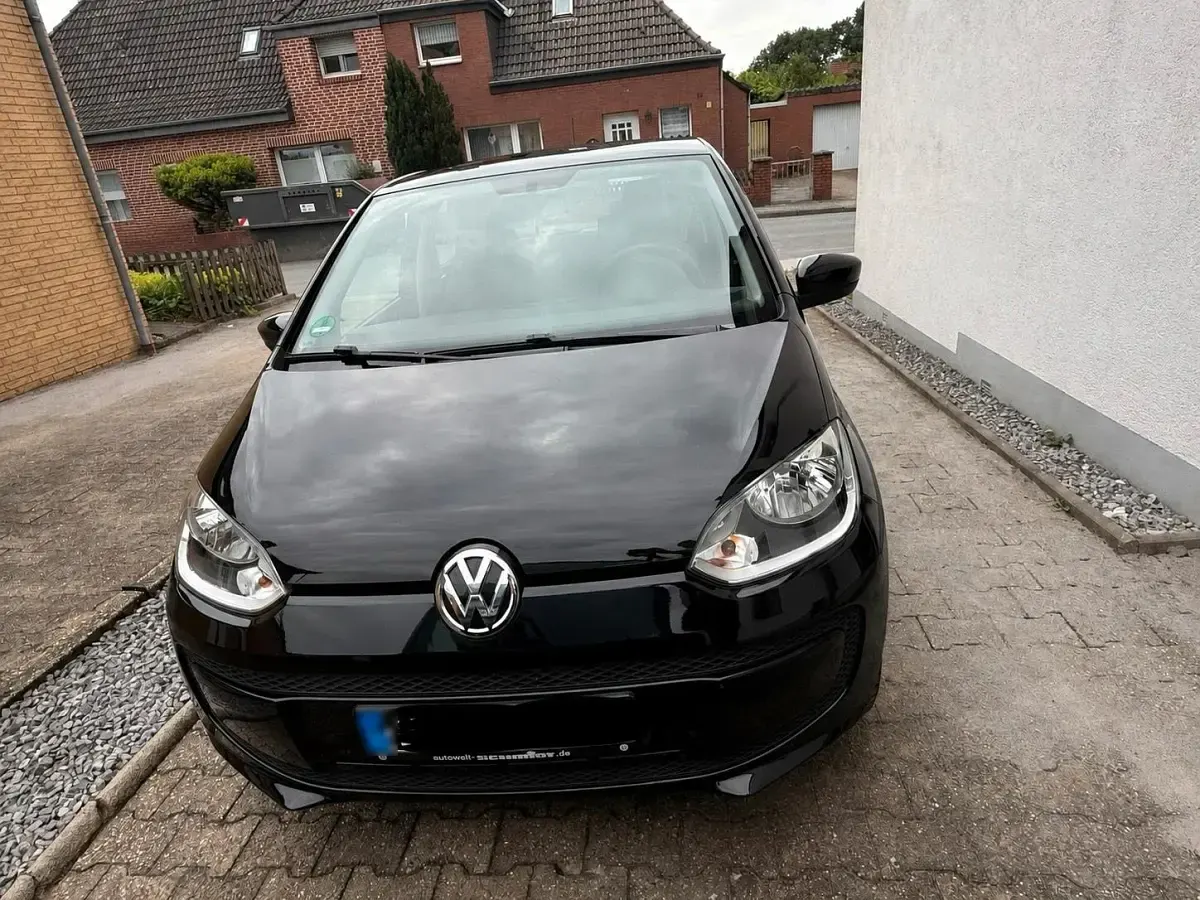 Gebraucht VW up! 60 PS (44 kW) 2016 Schwarz Kleinwagen