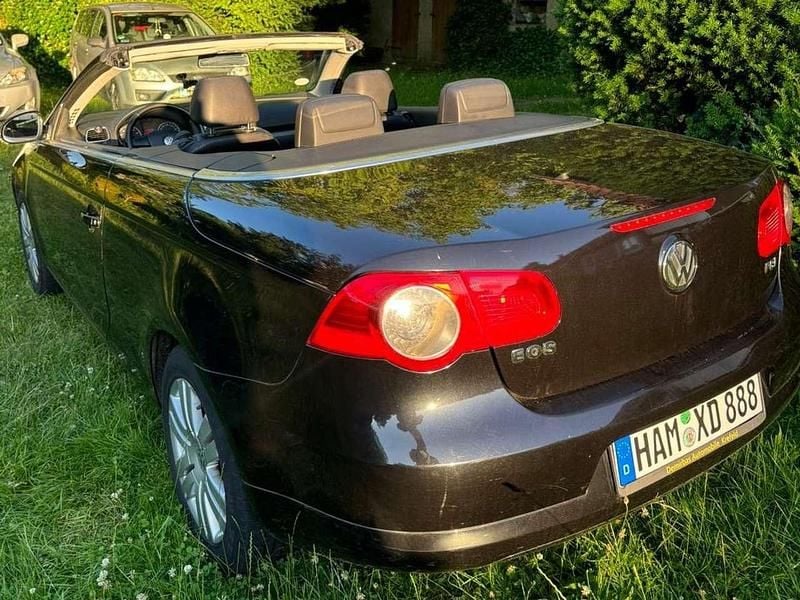Schwarz Gebraucht 2006 VW Eos Cabrio | 1.700 € (Guter Preis) - Bild 1/4