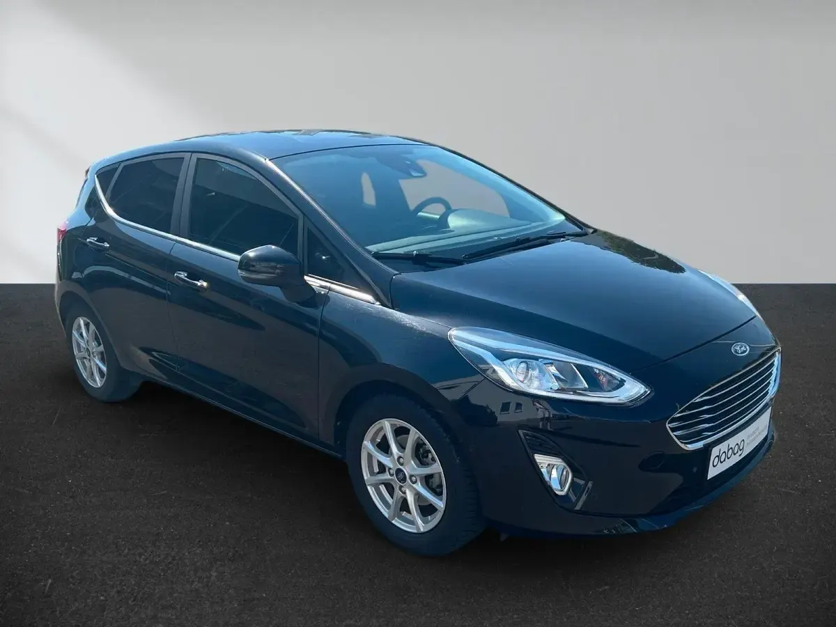 Gebraucht Ford Fiesta Titanium 125 PS (91 kW) 2020 Schwarz Kleinwagen