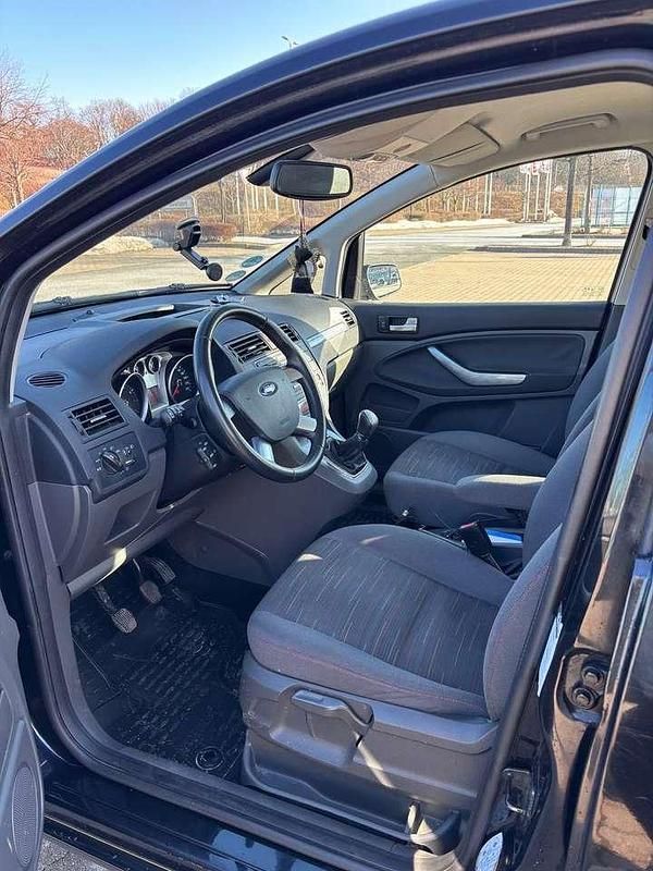 Gebraucht Ford C-MAX Style 101 PS (74 kW) 2008 Schwarz Van / Kleinbus