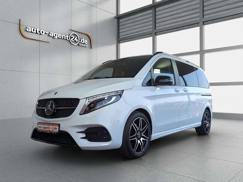 Gebraucht Mercedes V250 AMG 190 PS (139 kW) 2020 Bergkristallweiß metallic (mb 9134) Van / Kleinbus