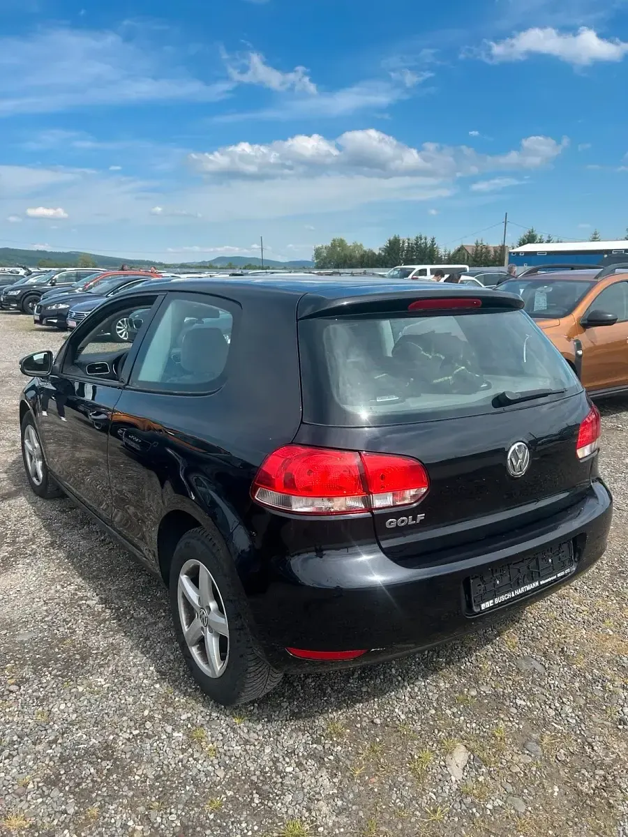 Gebraucht VW Golf VI 80 PS (58 kW) 2009 Schwarz Coupé
