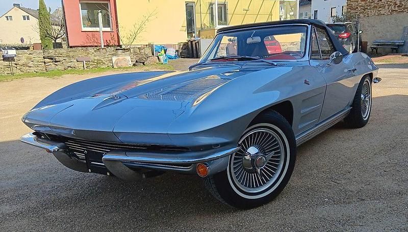 Gebraucht Corvette Stingray 300 PS (220 kW) 1963 Silber Cabrio