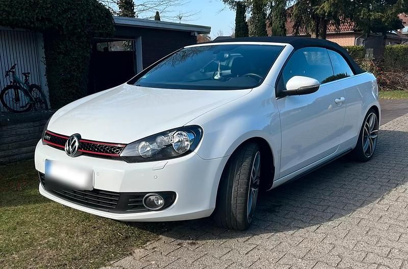 Gebraucht VW Golf Cabriolet 160 PS (117 kW) 2012 Weiß Cabrio