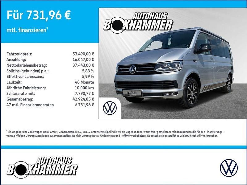 Gebraucht VW California Edition 204 PS (150 kW) 2017 Silber Van