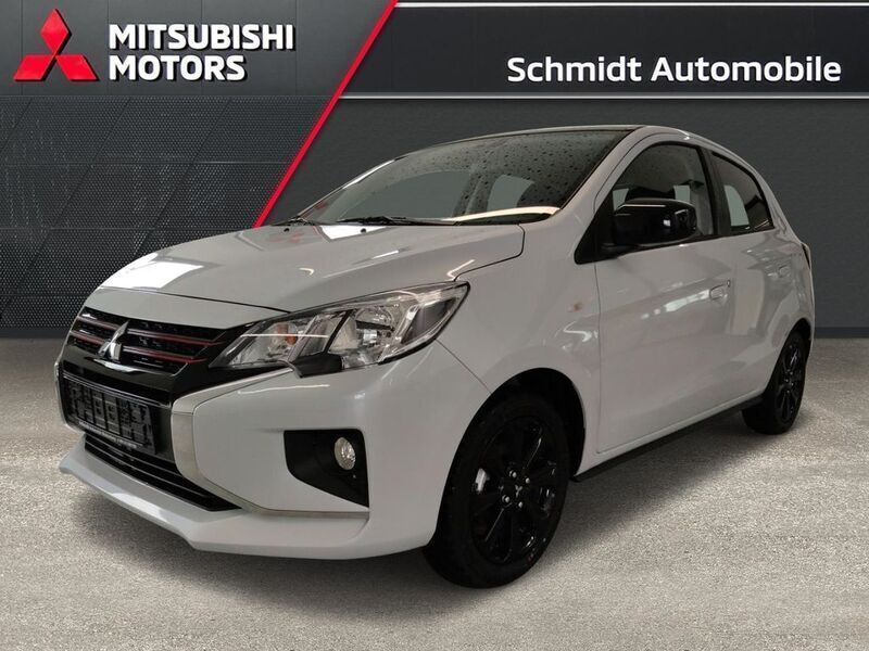 Titan weiß (weiss) Gebraucht 2024 Mitsubishi Space Star Select+ Kleinwagen | 16.980 € - Bild 1/4