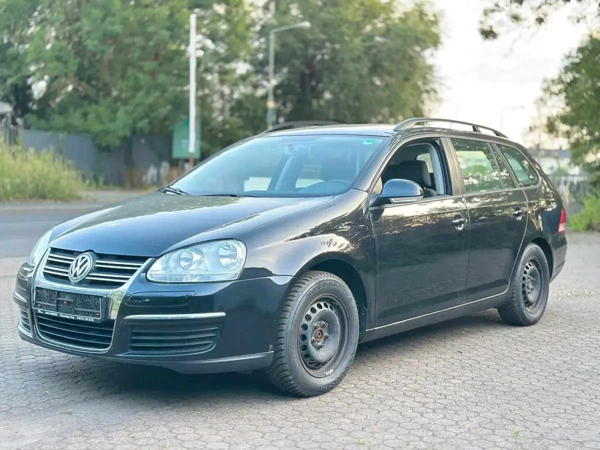 Gebraucht VW Golf V 105 PS (77 kW) 2008 Schwarz Kombi