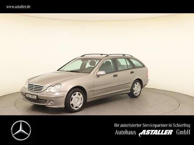 Silber cubanitsilber metallic (metallic) Gebraucht 2004 Mercedes C180 Kombi | 2.500 € (Guter Preis) - Bild 1/4